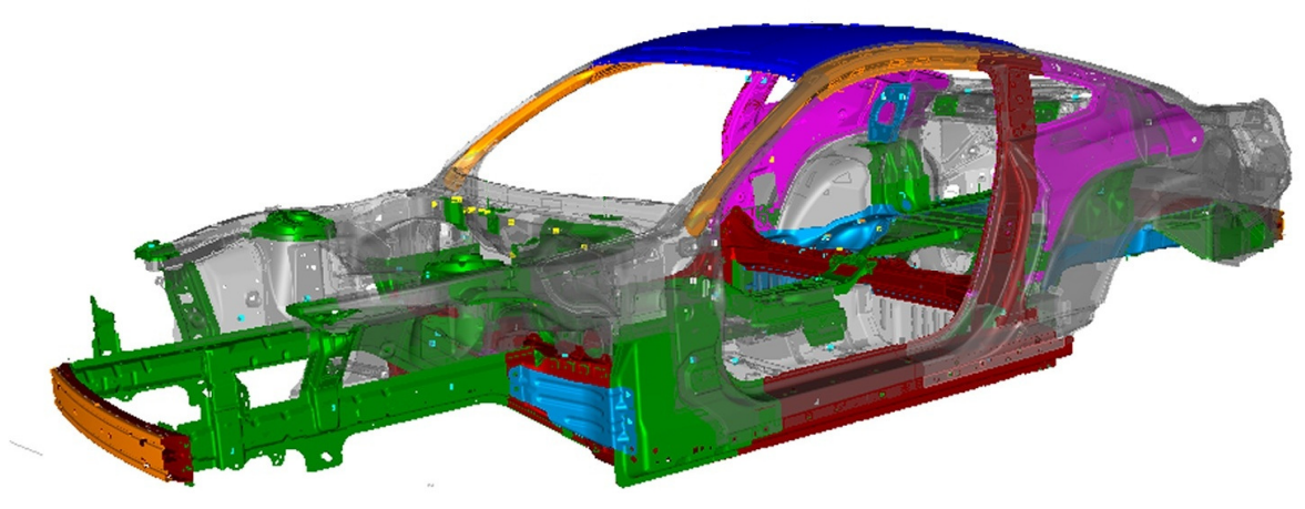 2015 Ford Mustang Body Structure