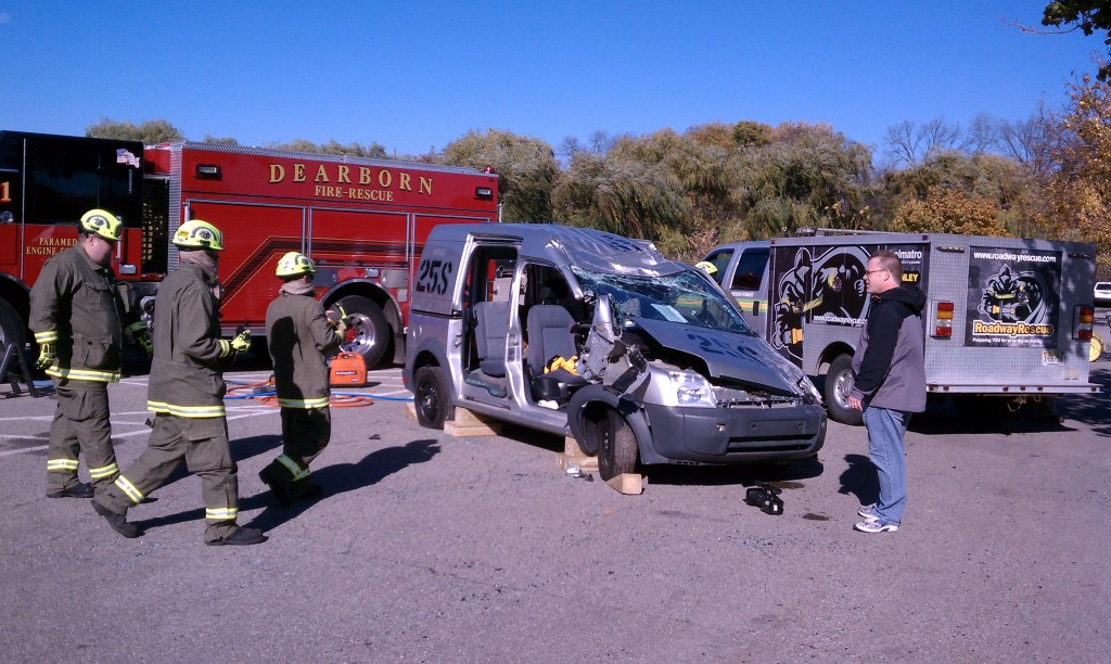 roadway rescue 2010 dearborn extrication dvd filming