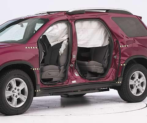 2008 Chevrolet Traverse Side Impact Crash