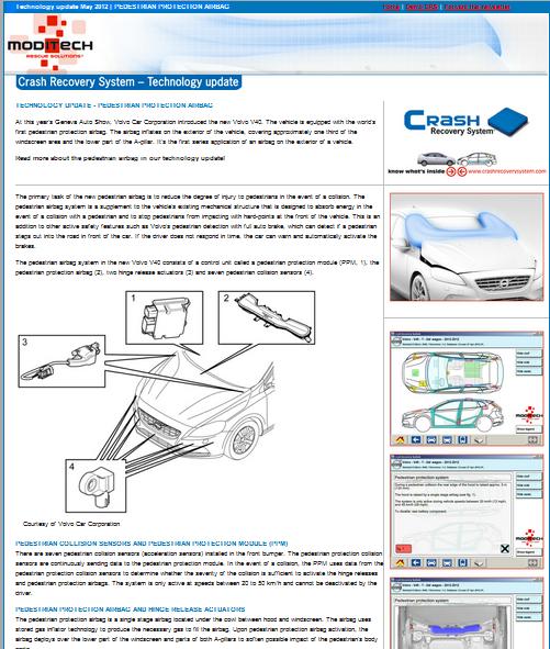 Moditech May 2012 Crash Recovery System Tech Update Extrication