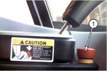 High Voltage Safety Cut Off Button