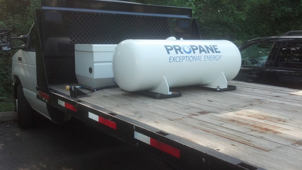 Propane Tank Extrication
