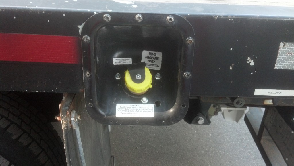 Roush CleanTech Propane Filler Extrication