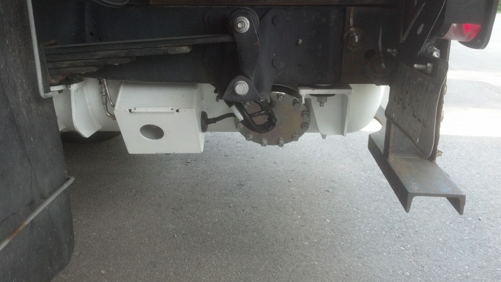 Extrication Ford E Series ROUSH CleanTech propane autogas fuel system Tank