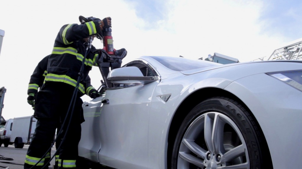 Telsa Motor Extrication Training Video Ron Moore Fremont