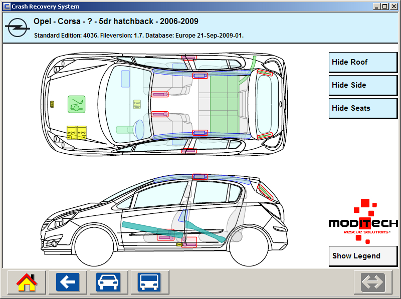 Moditech Extrication CRS Crash Recovery System