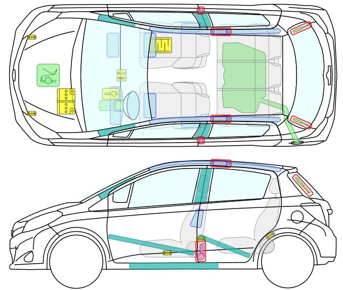 Moditech Rescue Extrication Screenshot CRS Crash Recovery System Toyota