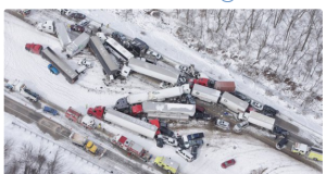 Fatal 50-car pileup closes I-78 in Lebanon County