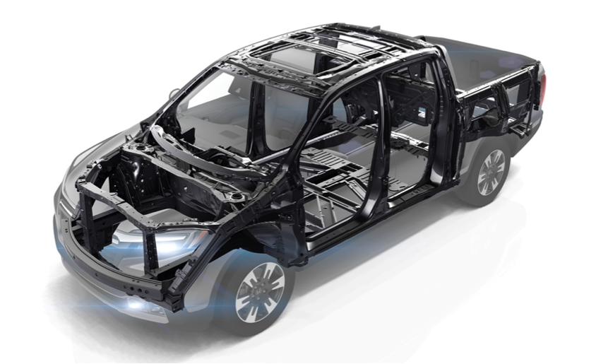 2017-Honda-Ridgeline-Body-Structure